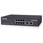 PoES-08120C+2I ~ 8+2-Port 10/100 Mbps 120W PoE Komutators