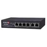 PoES-0460C+2I ~ 4+2-Port 10/100 Mbps 60W PoE Komutators